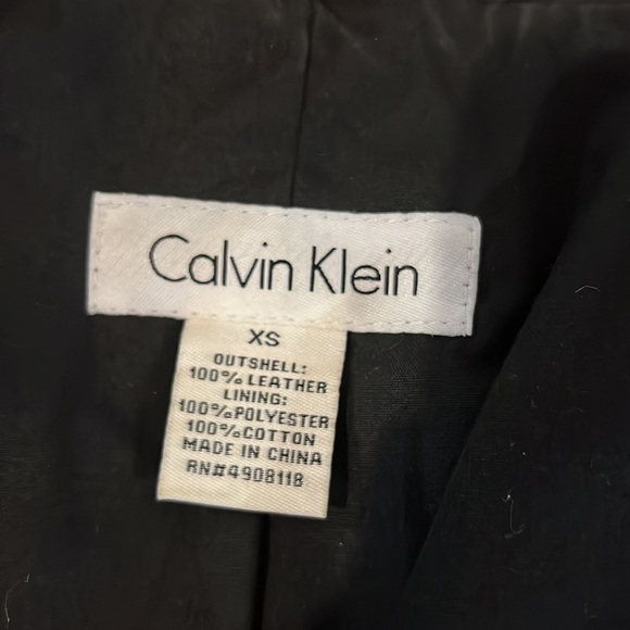 Calvin Klein women’s leather jacket - Picture 6 of 6